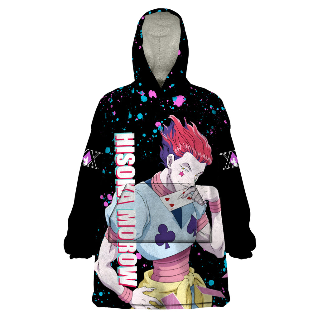 Hisoka Morow Wearable Blanket Hoodie Hunter X Hunter TS04