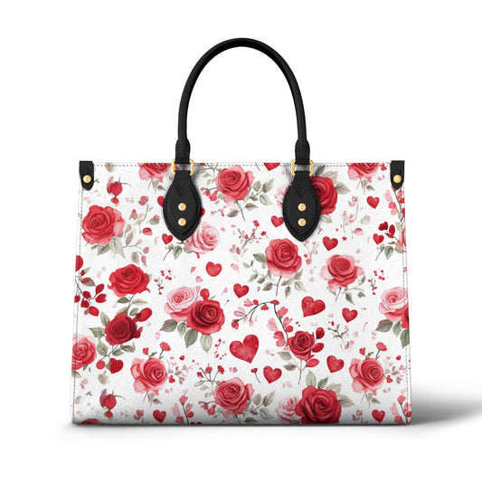 Leather Bag Romantic Rose