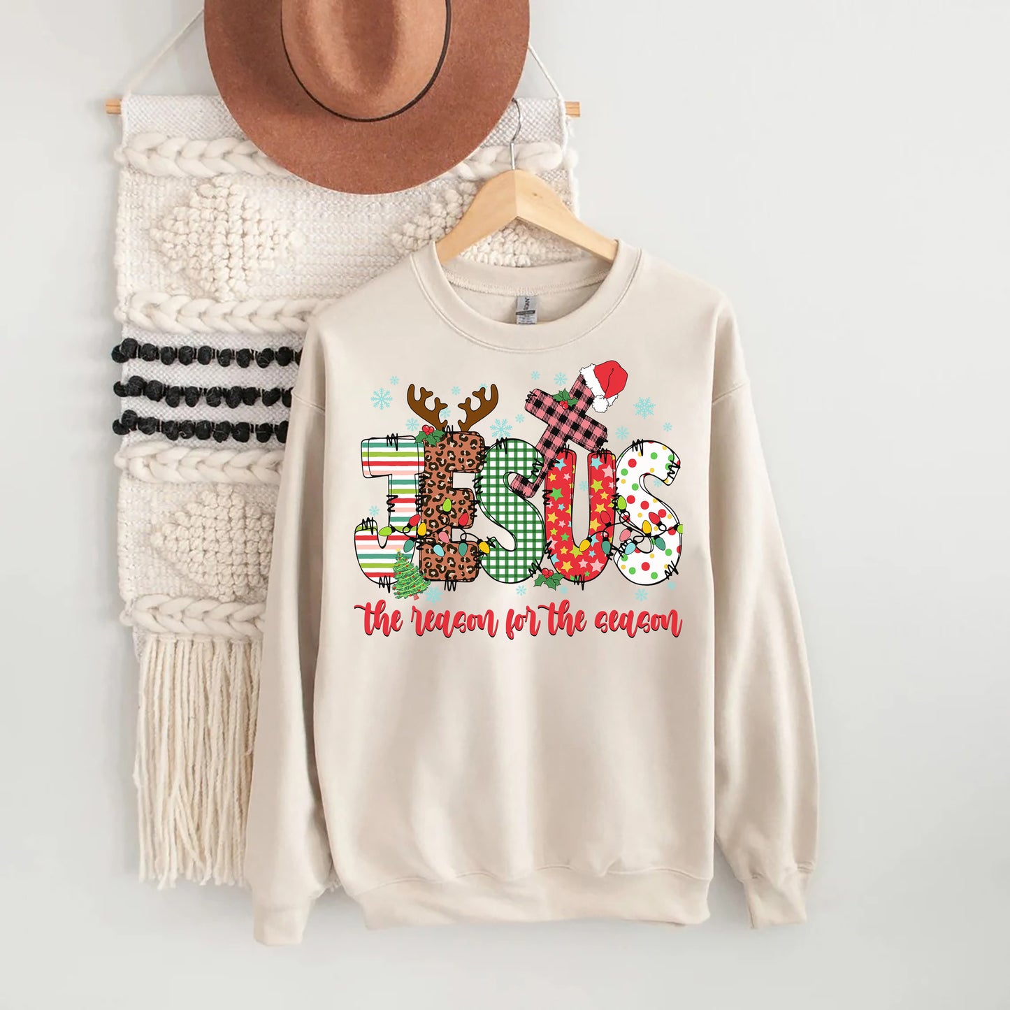 Íosa An Chúis Leis an Séasúr, T-léine Nollag, Nollag Don Bhronntanas, Geansaí Nollag, Bronntanas Nollag