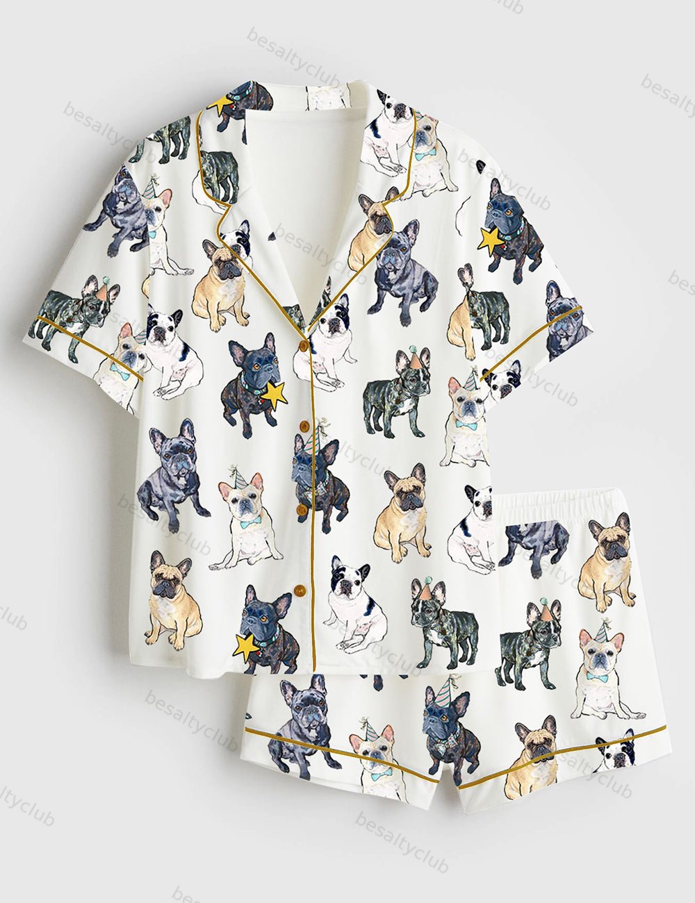 French Bulldog Pajama Set