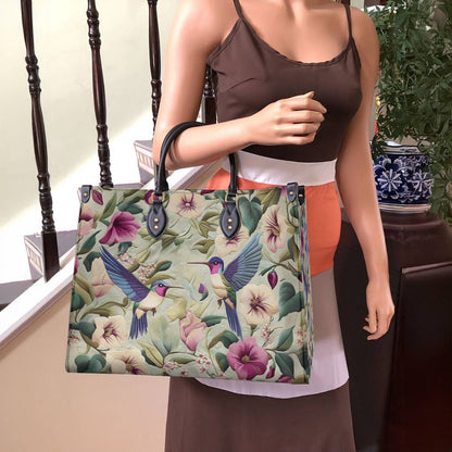 Hummingbird Leather Bag Lush Melody