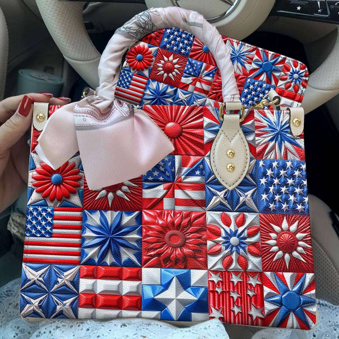 Leather Bag Sunshine American