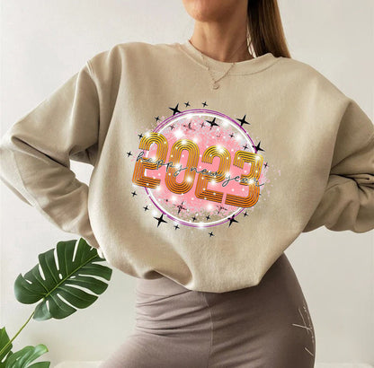 Geansaí 2023, Geansaí Nollag, Geansaí Nollag Teaghlaigh 2023, Sweatshirts Cóisir na Nollag, Bronntanas Máthair, Geansaí Athbhliana Shona