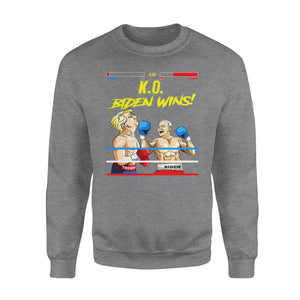 Biden Wins Biden 46 Elected Celebrate Biden 46th President - Funny sweatshirt gifts christmas ugly sweater for men and women