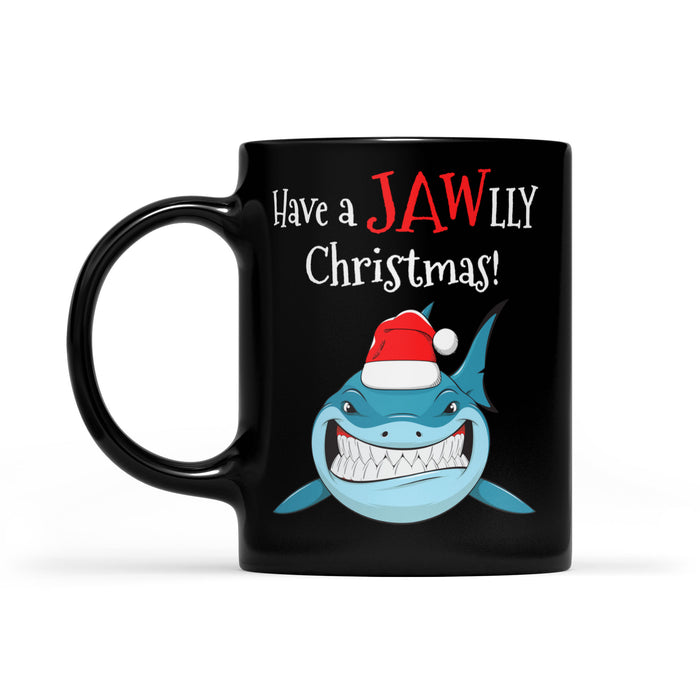 Have A Jawlly Christmas Outfit For Chistmas Lovers Funny  Black Mug Gift For Christmas