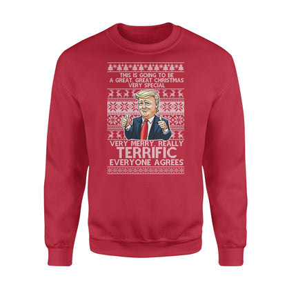 This is going to be a great, great Christmas funny sweatshirt gifts christmas ugly sweater