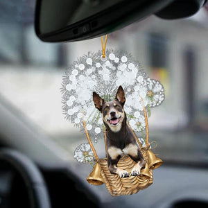 Australian Kelpie-Dandelion-Two Sided Ornament - Best gifts your whole family