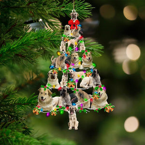 Anatolian Shepherd-Christmas Tree Lights-Two Sided Ornament - Best gifts your whole family