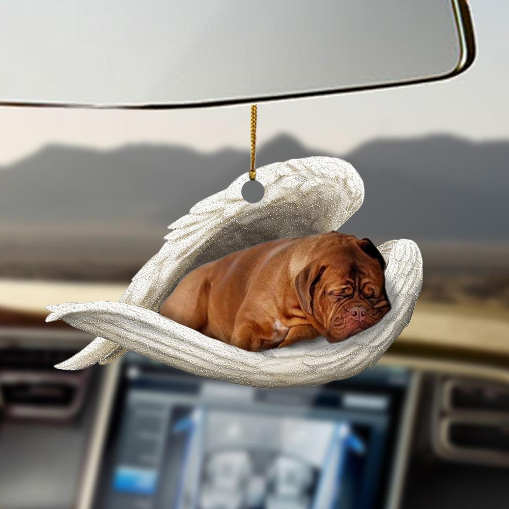 Dogue De Bordeaux Sleeping Angel Dogue De Bordeaux Lovers Ornament - Best gifts your whole family