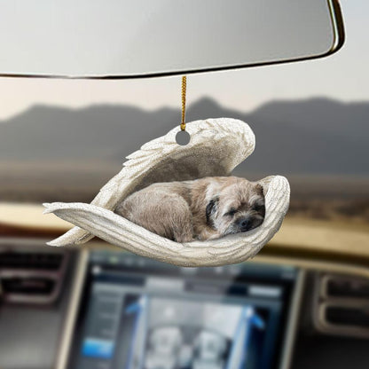 Border Terrier Sleeping Angel Border Terrier Lover Ornament - Best gifts your whole family