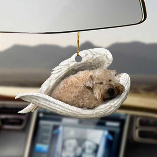 Wheaten Terrier Sleeping Angel Wheaten Terrier Lovers Dog Moms Ornament - Best gifts your whole family