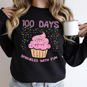 100th Day Of School Shirt For Teachers, 100 Days Teacher Sweatshirt, 100 Days School Shirt