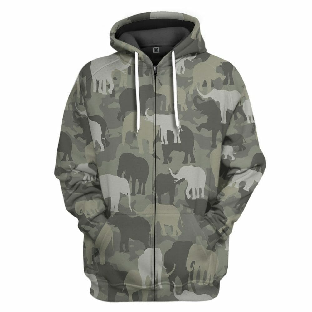 Eilifintí 3D Camo Saincheaptha Tshirt Hoodie Apparel