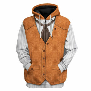 3D Cowboy Gear Cosplay Custom Shirt