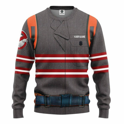 Ghostbusters Answer the Call 2016 Cosplay Custom Name Tshirt Hoodie Apparel