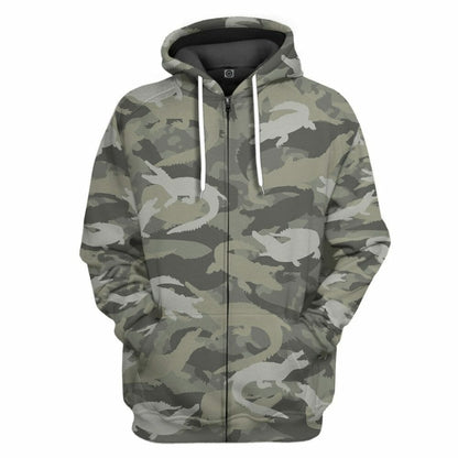 Éadaí Cochaillín Tléine Saincheaptha Camo Crogall 3D