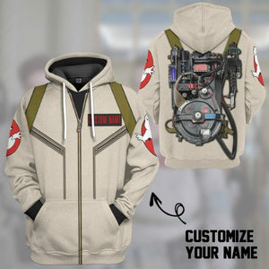 3D Ghostbusters Venkman Hero Custom Name Tshirt Hoodie Apparel