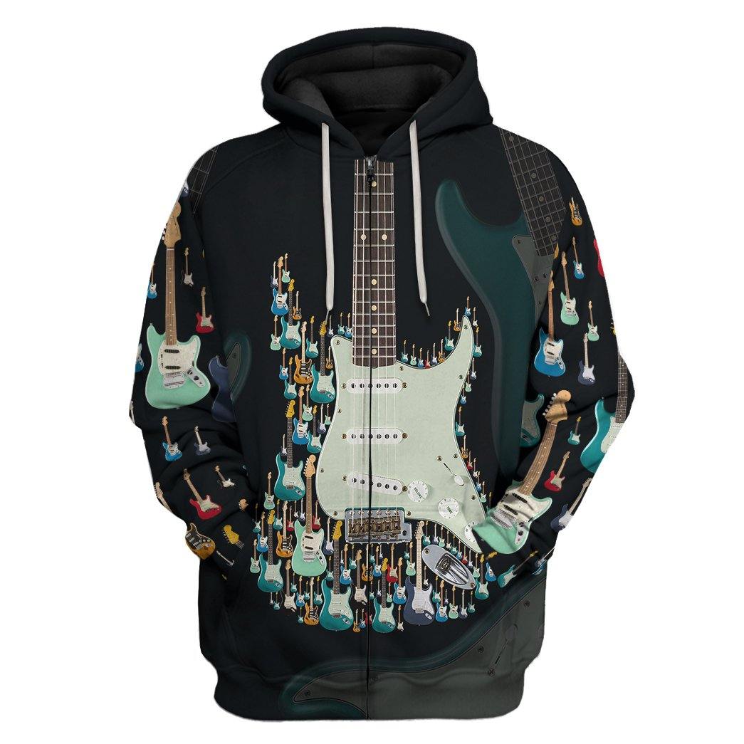 Éadaí Cochaillín Tléine Saincheaptha Giotár Leictreach 3D