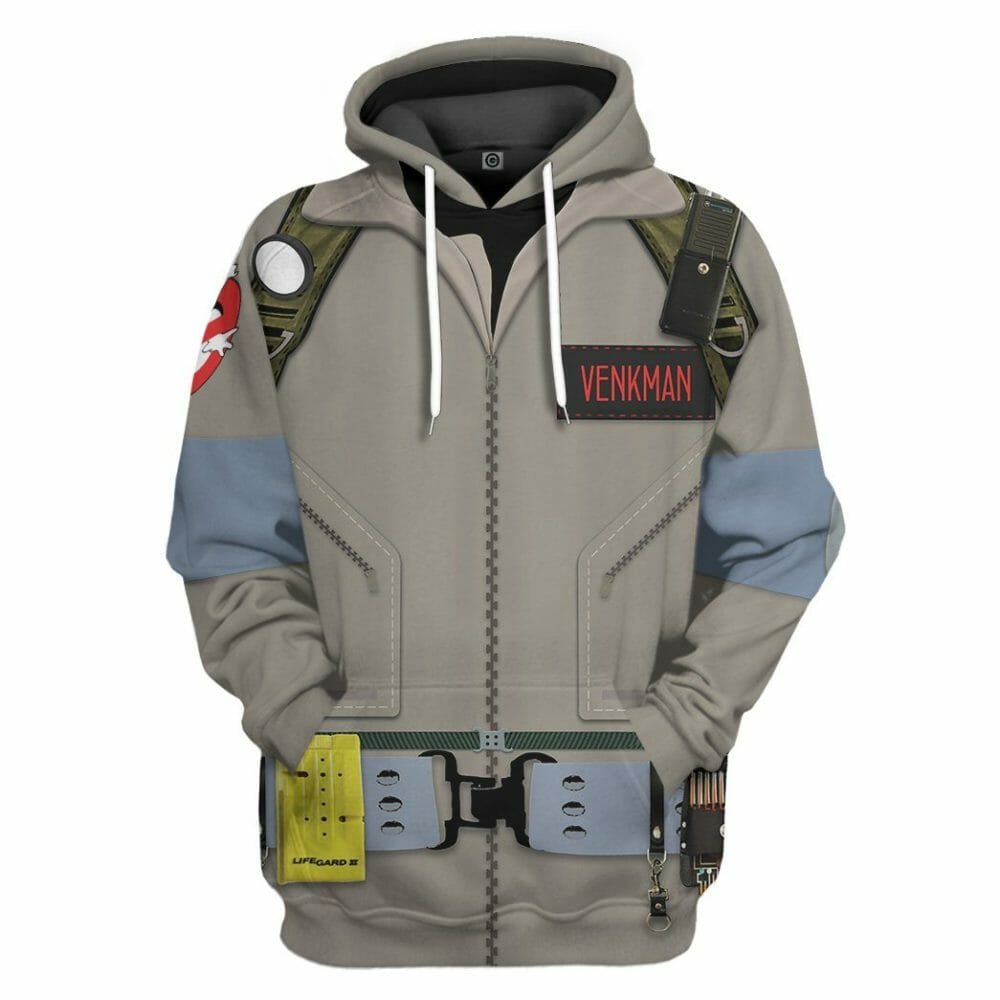 Ghostbusters 1984 Venkman Cosplay Custom Tshirt Hoodie Apparel