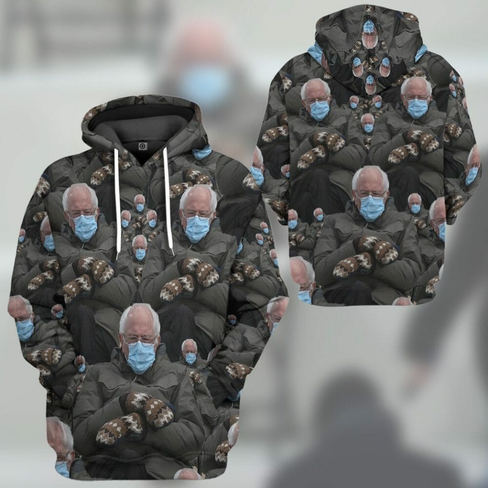 3D Cathaoirleach Bernie Sanders Custom Tshirt Hoodie Apparel