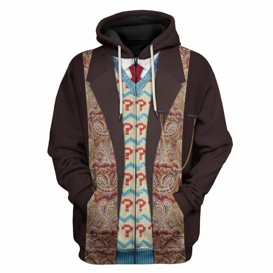 3D 7th Doctor Who Tshirt Hoodie Apparel