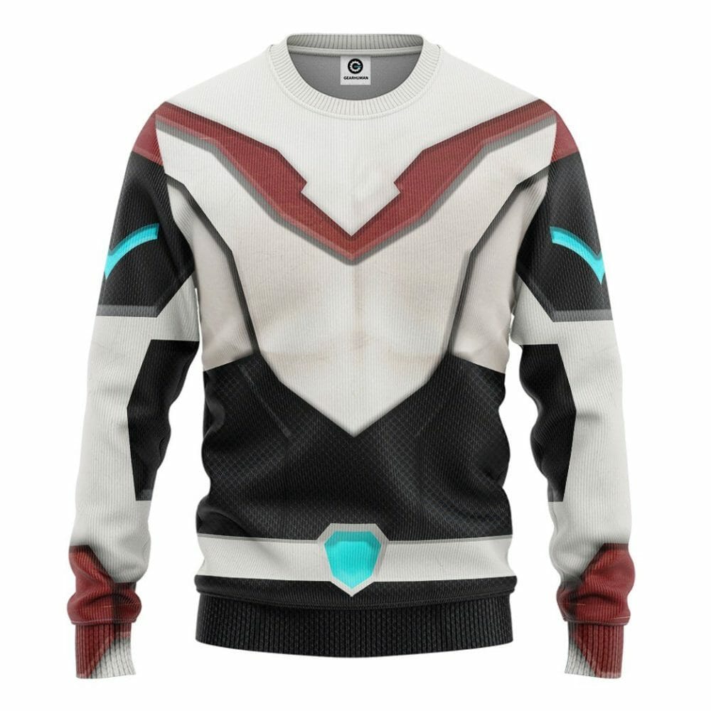 Cosantóir Finscéalach 3D Voltron Keith Kogane Armor Custom Tshirt Hoodie Apparel