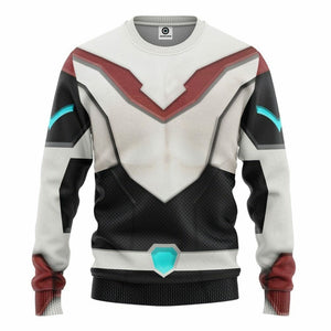 3D Voltron Legendary Defender Keith Kogane Armor Custom Tshirt Hoodie Apparel