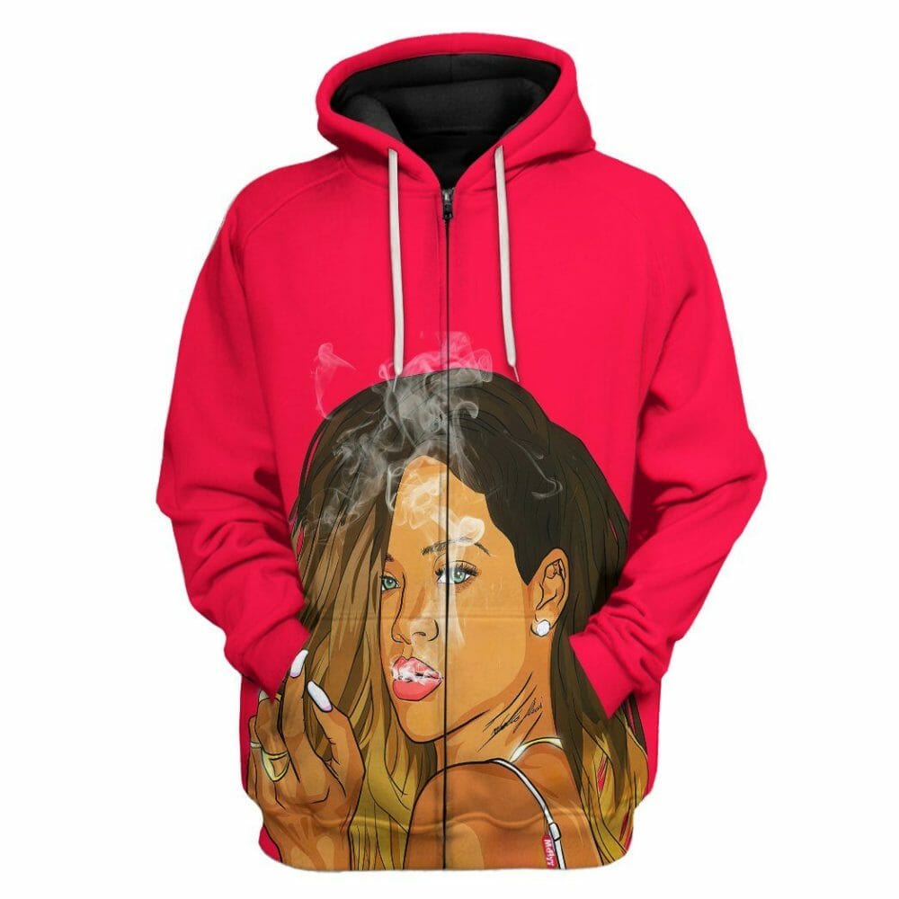 Éadaí Cochaillín Tléine Saincheaptha 3D Rihanna