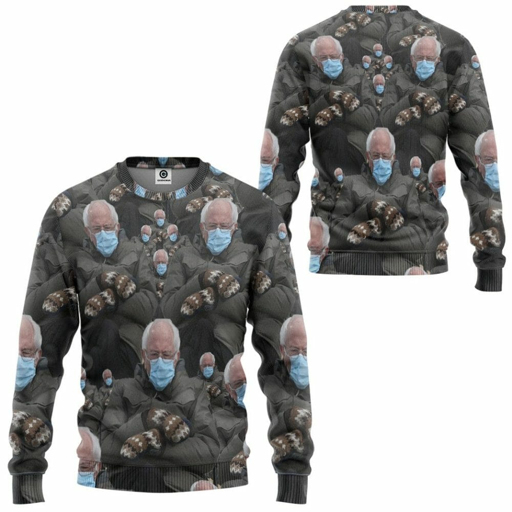 3D Cathaoirleach Bernie Sanders Custom Tshirt Hoodie Apparel