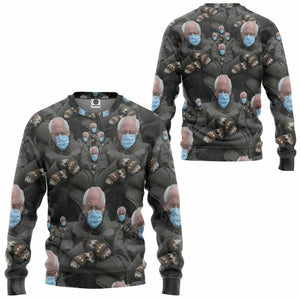 3D Chairman Bernie Sanders Custom Tshirt Hoodie Apparel