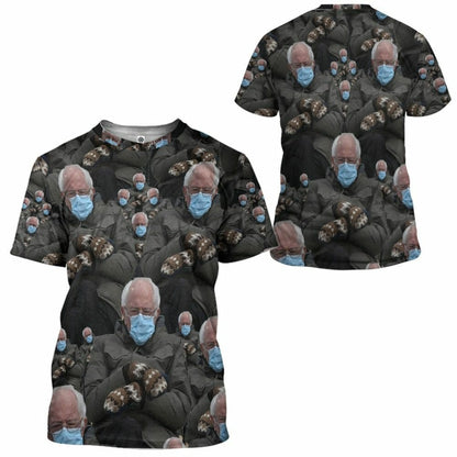 3D Cathaoirleach Bernie Sanders Custom Tshirt Hoodie Apparel