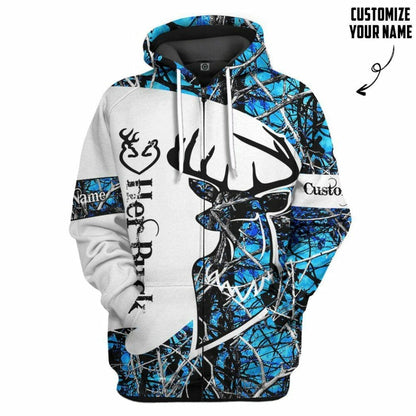 3D Her Buck Valentine Saincheaptha Ainm Tshirt Hoodie Apparel
