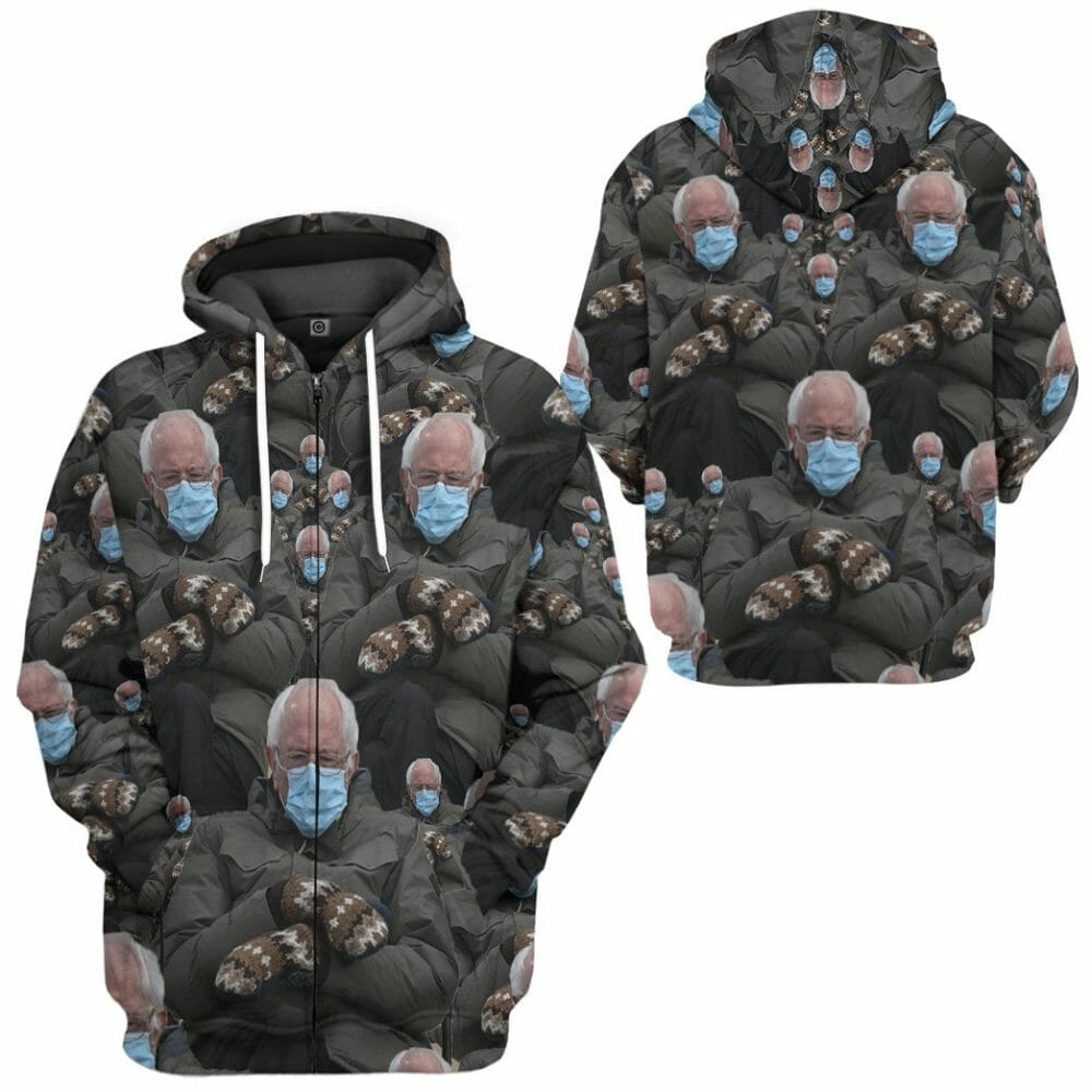 3D Cathaoirleach Bernie Sanders Custom Tshirt Hoodie Apparel