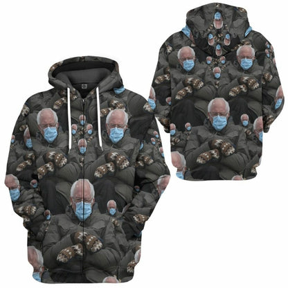 3D Cathaoirleach Bernie Sanders Custom Tshirt Hoodie Apparel
