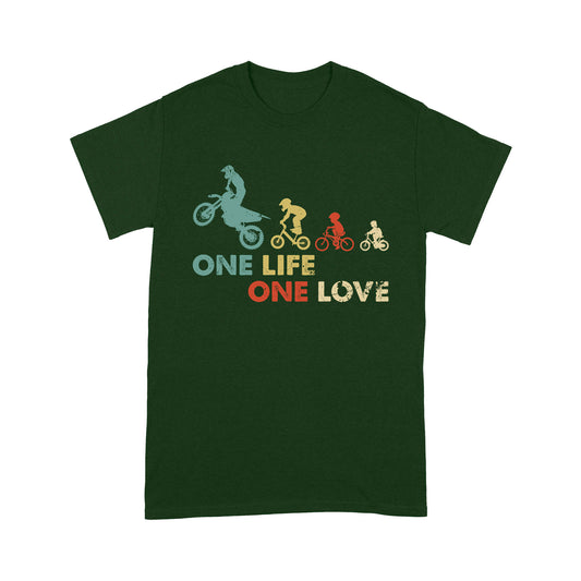 One life one love T shirt vintage gif - Standard T-shirt Tee Shirt Gift For Christmas