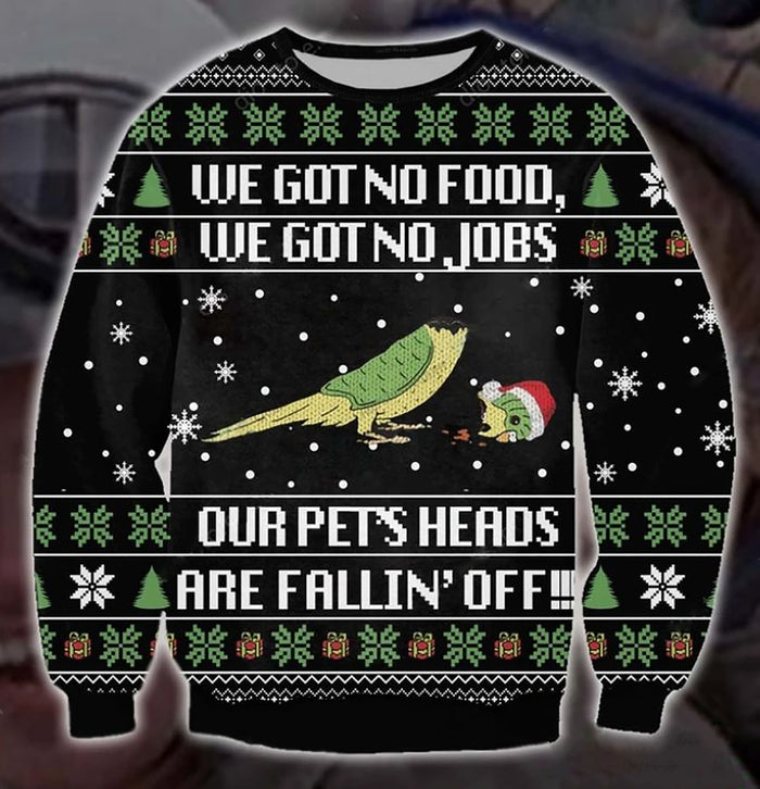 Our Pets Heads Are Falling Off Pattern 3D, Christmas Ugly Sweater, Christmas Gift, Gift Christmas 2022