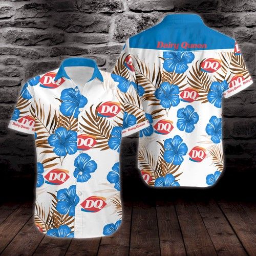 Dairy Queen Hawaiian Shirt, Hwaiian For Gift