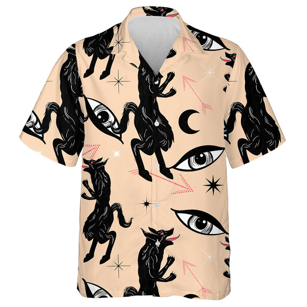 Stíl Ealaíne Tatú Bohemian Súile Agus Saigheada Mac Tíre Léine Haváís, Bronntanas Léine Haváís, Bronntanas Nollag