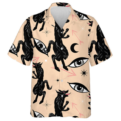 Stíl Ealaíne Tatú Bohemian Súile Agus Saigheada Mac Tíre Léine Haváís, Bronntanas Léine Haváís, Bronntanas Nollag