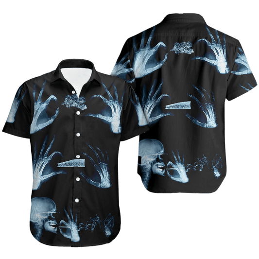 Hawaiian Aloha Aloha Shirts 420 Skull Hawaiian Shorts Beach Short Sleeve, Hawaiian Shirt Gift, Christmas Gift
