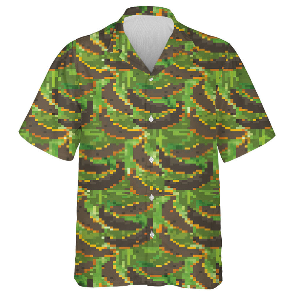 Modern Trendy Leopard Spots On Bananas Fruits Hawaiian Shirt, Hawaiian Shirt Gift, Christmas Gift