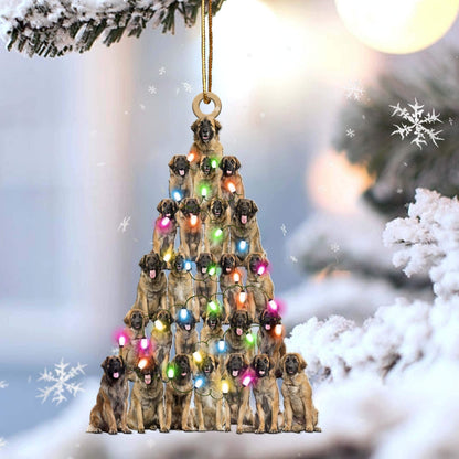 Leonberger Lovely Tree Gift For Leonberger Lover Gift For Dog Lover Ornamen,Christmas Gift,Christmas Decoration