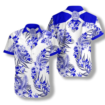 Charlotte Proud On White Background Pattern Hawaiian Shirt, Hawaiian For Gift