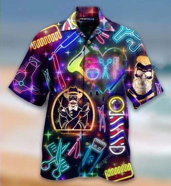 Haircut Siopa Bearbóir Léinte Aloha Haváís, Bronntanais Léine Haváíais, Bronntanas Nollag