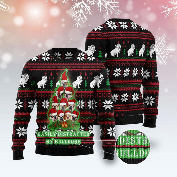 Bulldogs Tree Ugly Christmas Sweater,Christmas Ugly Sweater,Christmas Gift,Gift Christmas 2022