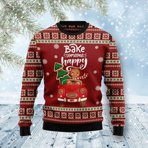 Bake Someone Happy Ugly Christmas Sweater,Christmas Ugly Sweater,Christmas Gift,Gift Christmas 2022