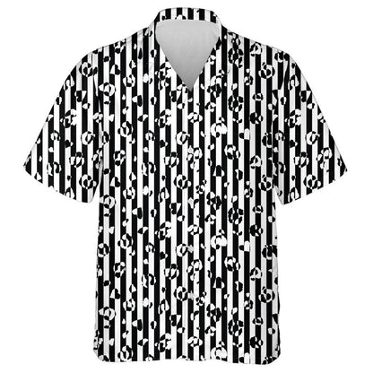 Wild African Stripe Abstract Leopard Skin Hawaiian Shirt, Hwaiian For Gift