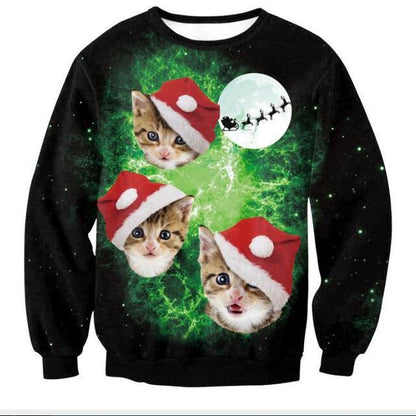 Cat Christmas Ugly Christmas Sweater, Christmas Ugly Sweater,Christmas Gift,Gift Christmas 2022
