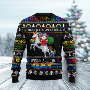 Jingle Bells Jingle All The Gay Ugly Christmas Sweater,Christmas Ugly Sweater,Christmas Gift,Gift Christmas 2022