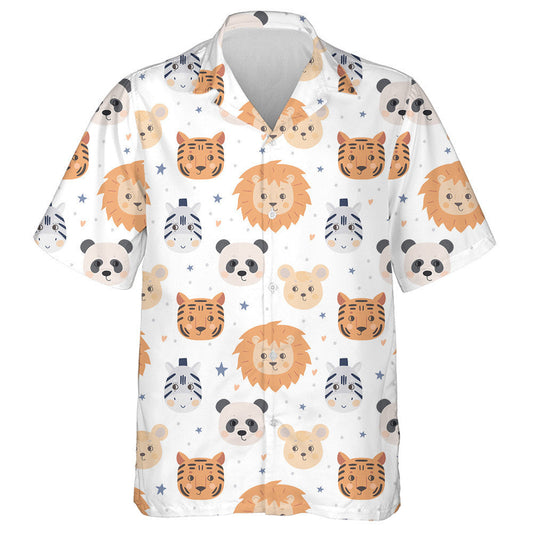 Muzzle Of Lion Tiger Luch Riabhach Agus Léine Haváís Panda, Bronntanas Léine Haváíais, Bronntanas Nollag